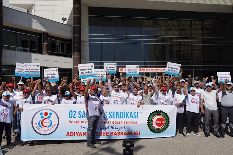 Adıyaman’da sağlık emekçilerinden maaş zammı tepkisi: ‘Teklif daha cebimize girmeden eridi’  - Videolu Haber