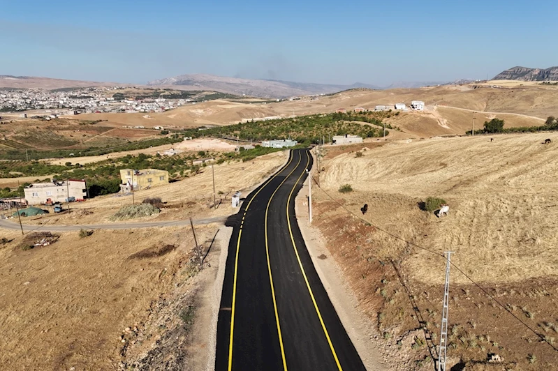Siirt’te 29 köyü şehre bağlayan güzergah yenilendi
