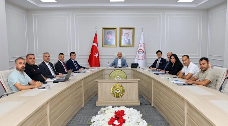 Adıyaman’da ‘Vali Yardımcıları Değerlendirme’ toplantısı gerçekleştirildi 