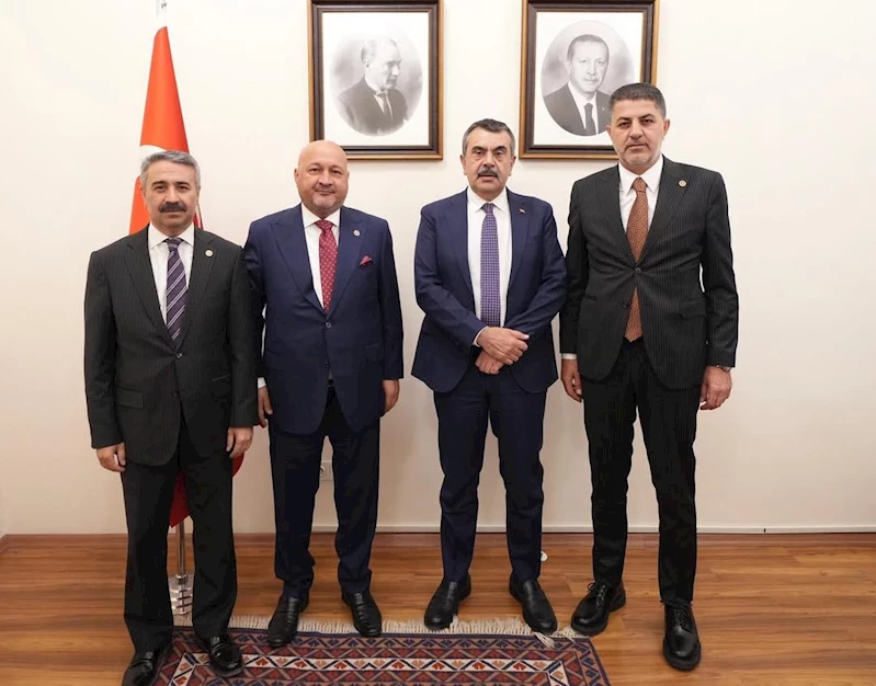 Adıyaman Milletvekilleri, Milli Eğitim Bakanı Yusuf Tekin’i ziyaret etti 