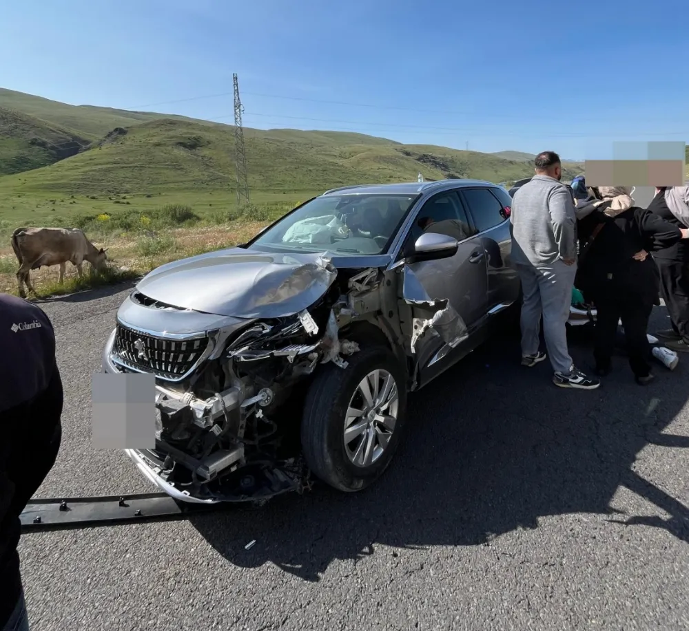 Tortum yolu üzeri Yeşildere/Güngörmez önünde kaza…