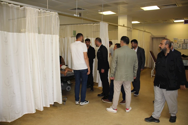 HÜDA PAR Ağrı İl Başkanı ve Teşkilatı, Kurban Bayramı’nda hastaları ziyaret etti