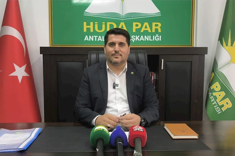 HÜDA PAR İl Başkanı Durmaz: Emeklilerin projelere ulaşımı ücretsiz olmalı