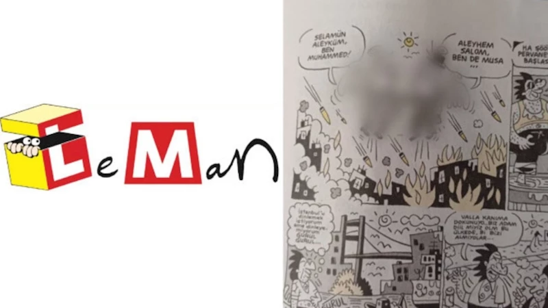 Leman dergisinin karikatürüne soruşturma başlatıldı: Siyasilerden peş peşe tepkiler 
