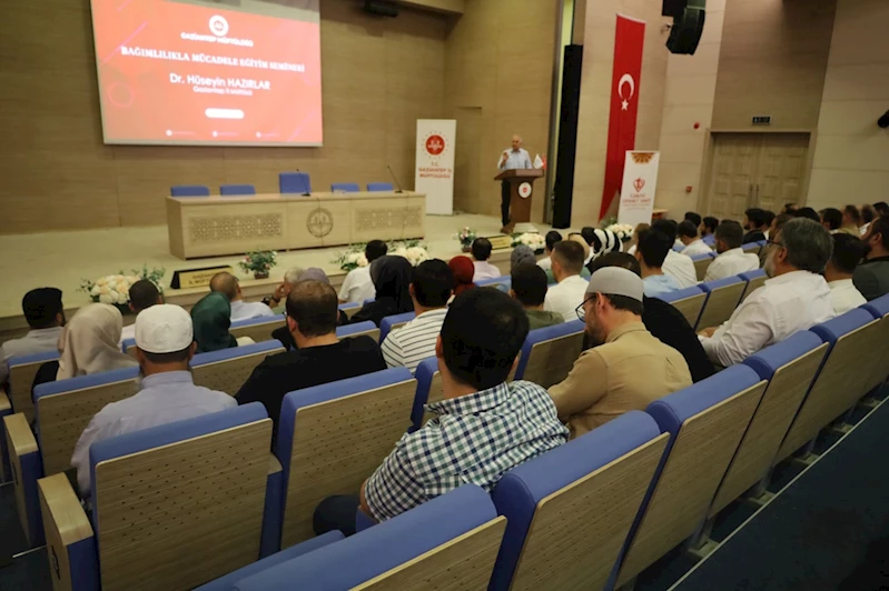 Din görevlilerine bağımlılıkla mücadele eğitim semineri düzenlendi