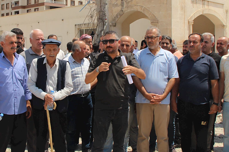 Cizre’de TOKİ site sakinlerinden tepki: Sosyal donatı alanları hukuksuzca yıkıldı