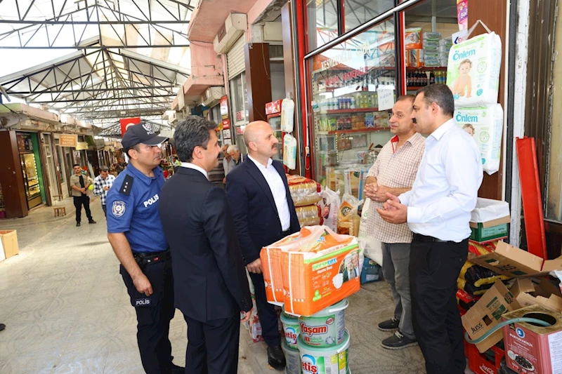 Vali Varol’dan Besni esnafına ziyaret 