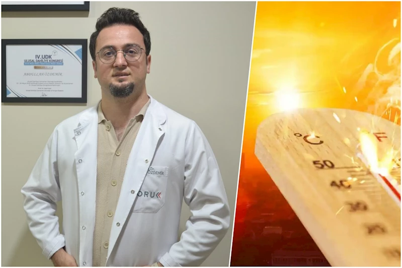 Dr. Özdemir açıkladı: Güneş çarpması mı, sıcak çarpması mı daha tehlikelidir?  
