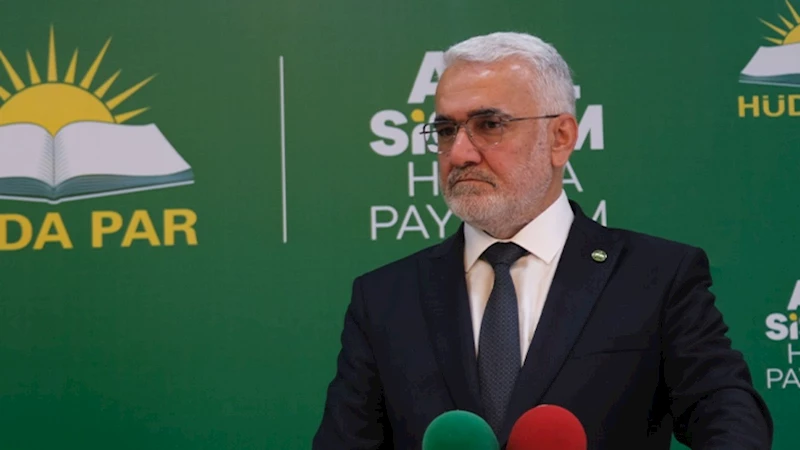HÜDA PAR Genel Başkanı Zekeriya Yapıcıoğlu: 