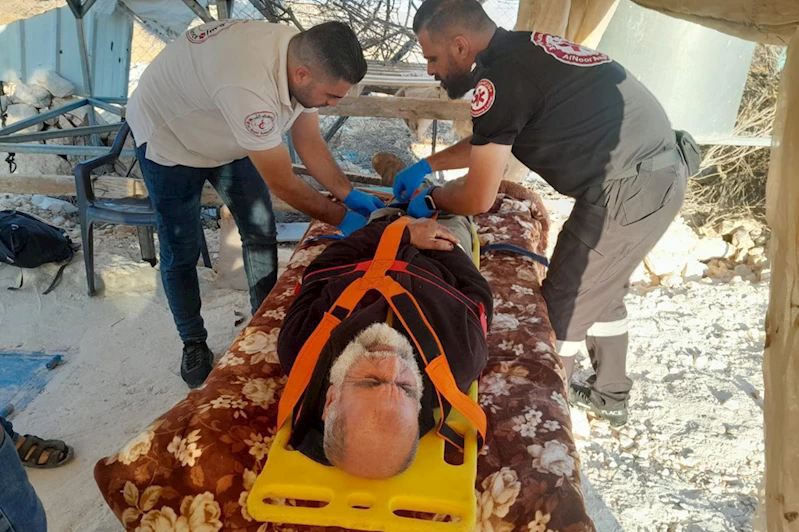 Yahudi çetelerden yaşlı Filistinliye saldırı