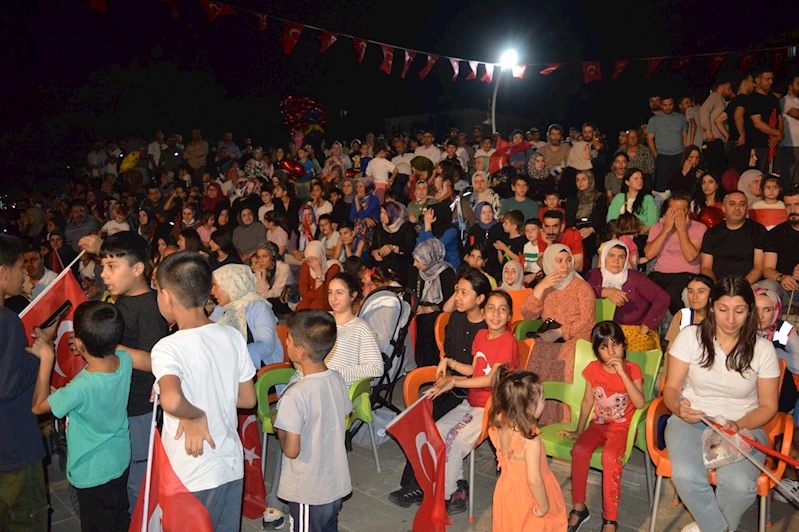 Siirt’te 15 Temmuz’un 9. yılında millet yine meydanlardaydı