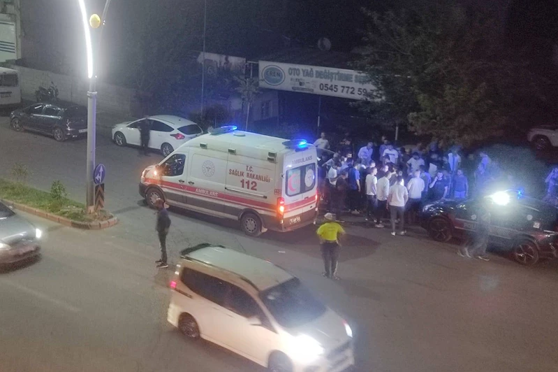 Tartışma silahlı kavgaya dönüştü: 1 yaralı