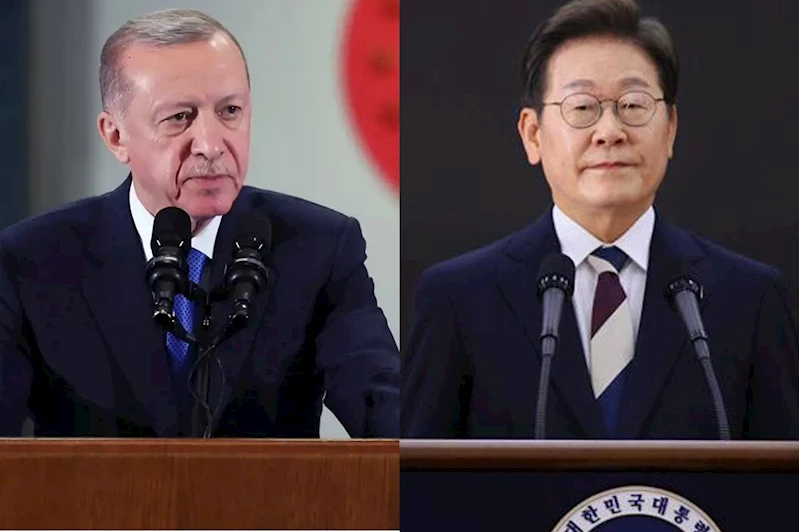 Cumhurbaşkanı Erdoğan, Güney Kore Cumhurbaşkanı Lee Jae-myung ile görüştü