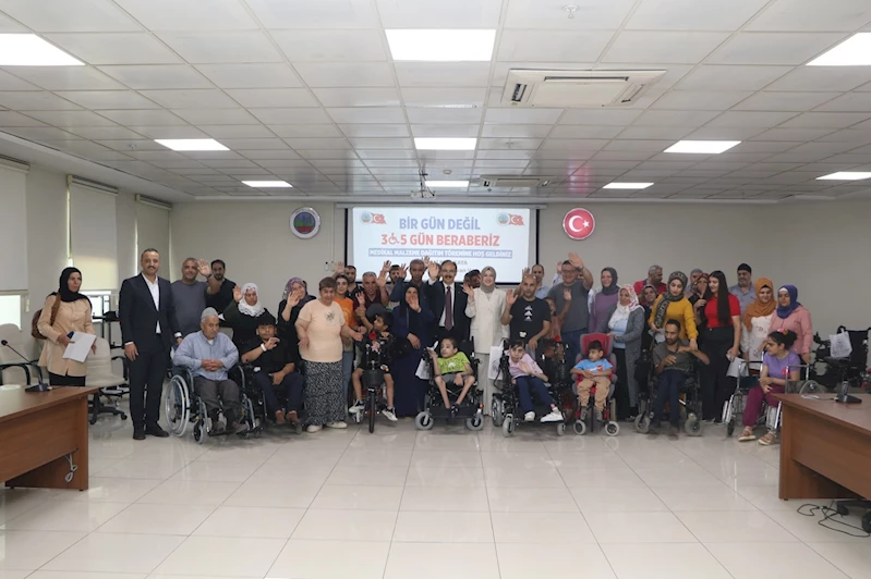 Siirt Belediyesi’nden özel bireylere 27 medikal destek aracı