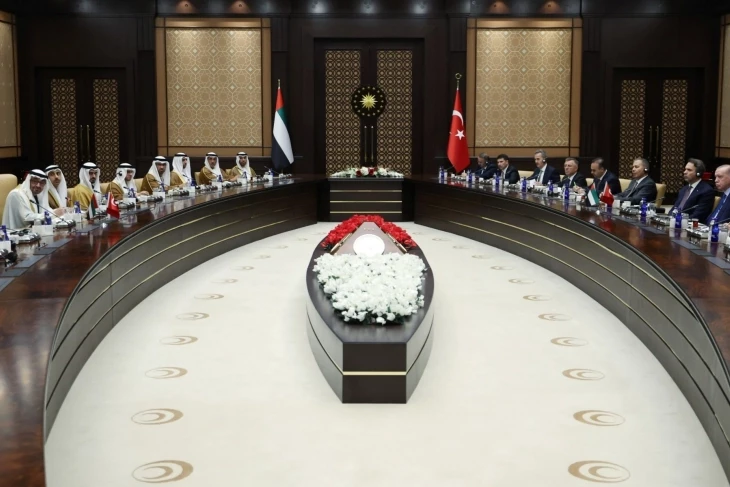 Türkiye ile BAE arasında 7 anlaşma imzalandu