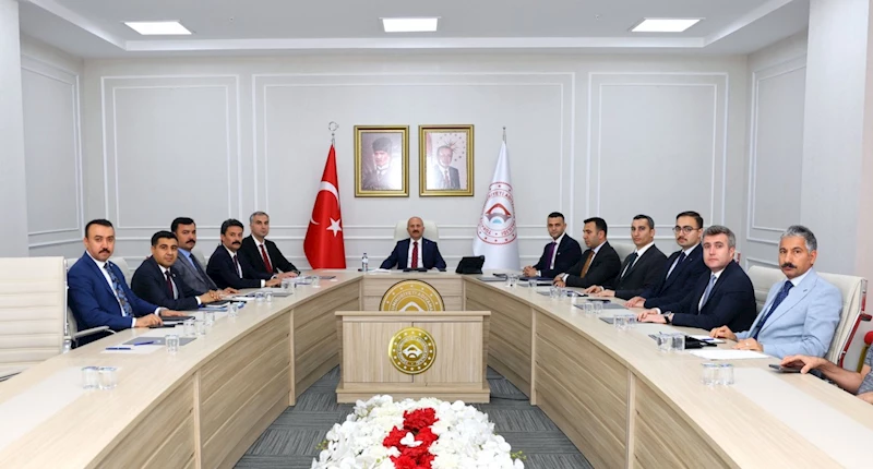 Adıyaman’da Kırsal Kalkınma ve Hayvan Refahı Konulu Değerlendirme Toplantısı yapıldı 