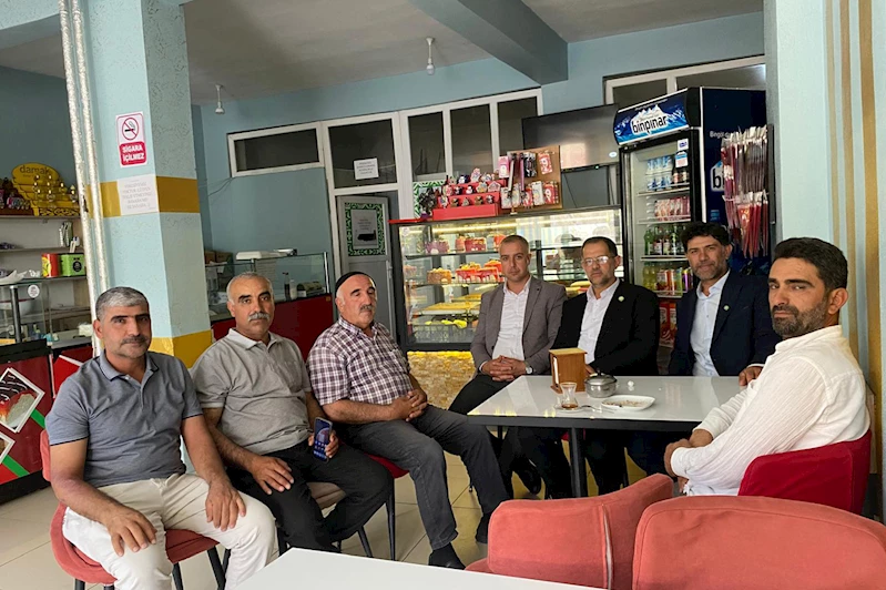 HÜDA PAR Adaklı İlçe Teşkilatından esnaf ve kanaat önderlerine ziyaret