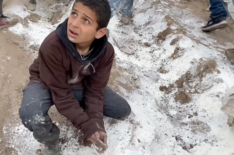 İnsanlıktan utandıran görüntüler: Gazze