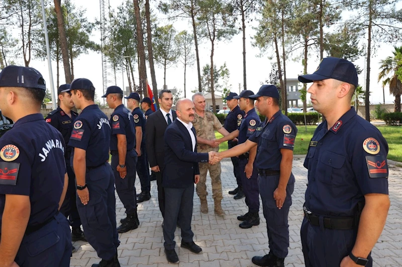 Samsat’ta kamu yatırımlarında yoğun takip 