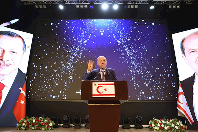 Cumhurbaşkanı Erdoğan, Kuzey Kıbrıs