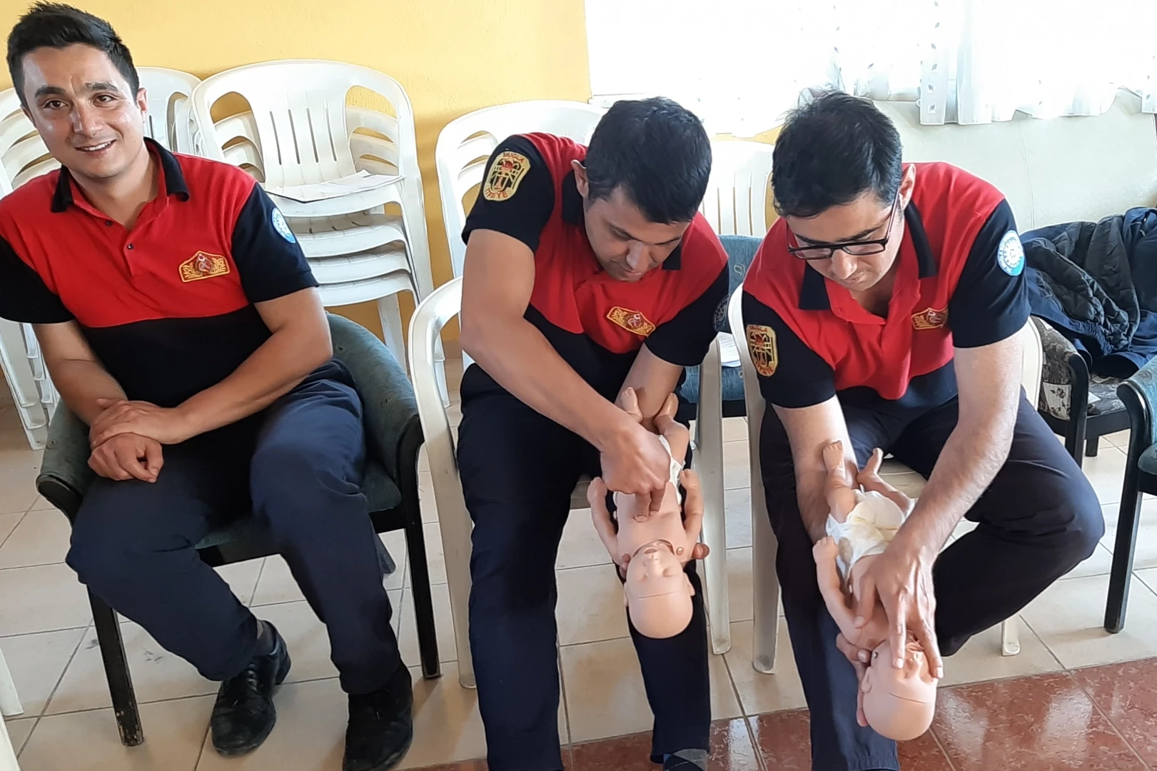 Muğla itfaiye erlerine hayat kurtaran eğitim