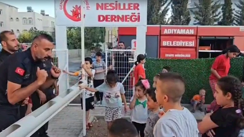 Genç Nesiller Derneği’nden çocuklara yangın bilinci eğitimi  - Videolu Haber