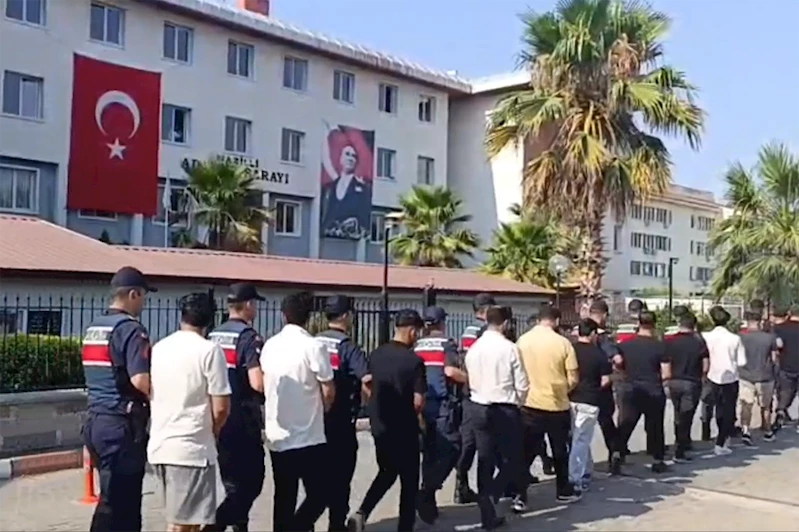 Aydın merkezli 11 ilde organize suç örgütü operasyonu: 33 tutuklama