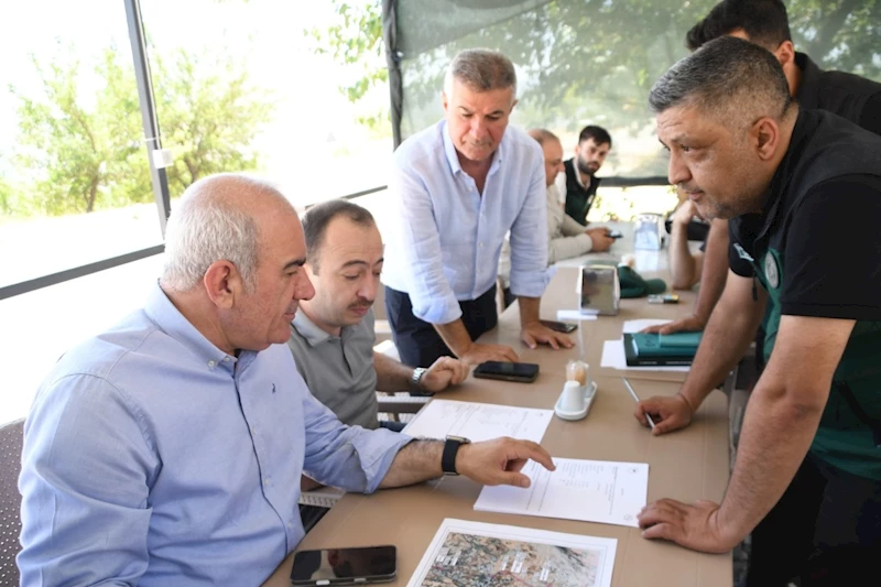 Tut’ta Taşkın Koruma Projesine sahadan destek 