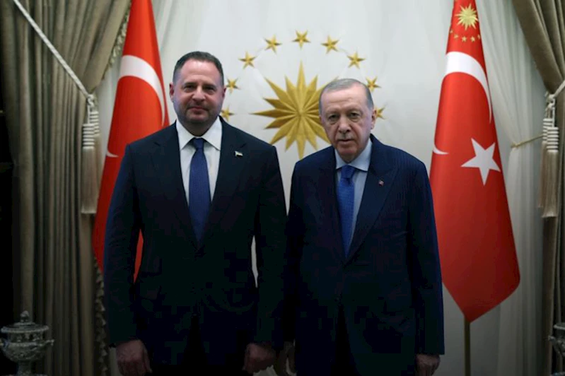 Erdoğan, Ukrayna Devlet Başkanlığı Ofisi Başkanı