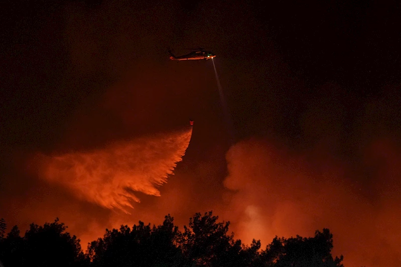 İzmir’de orman yangını