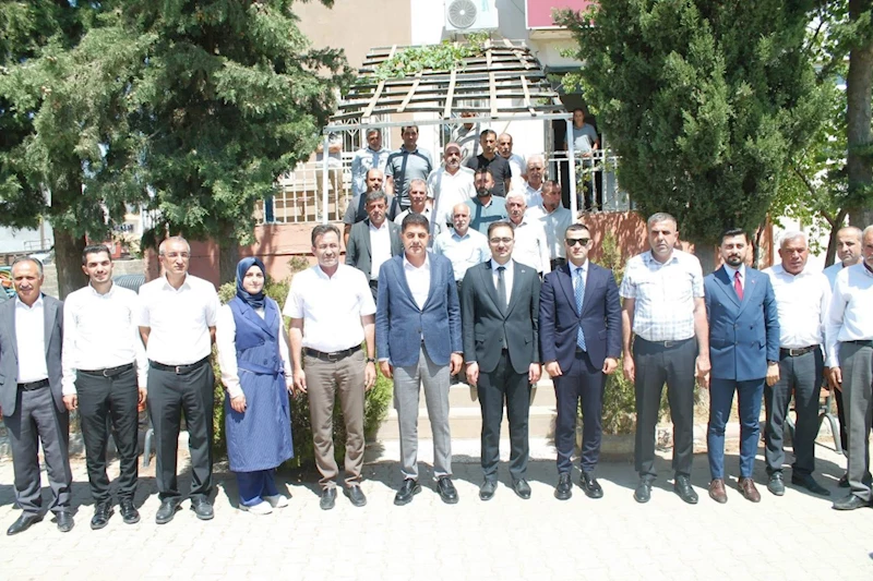 Şan’dan Sincik Belediye Başkanı Mehmet Korkut’a  ziyaret 