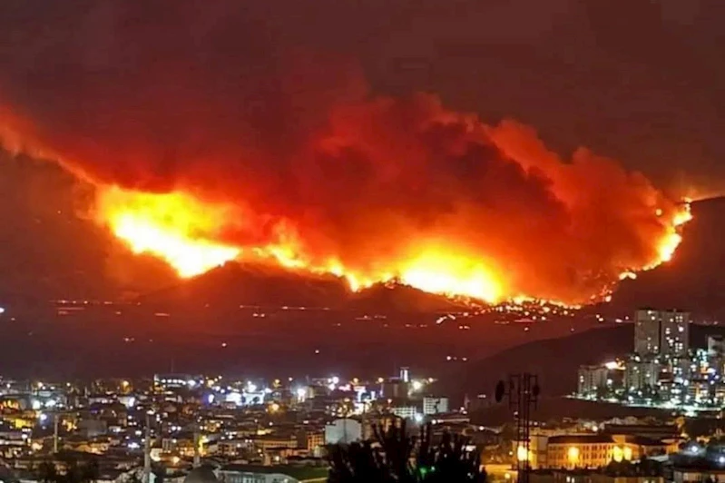 4 ilde orman yangınına müdahale havadan ve karadan devam ediyor