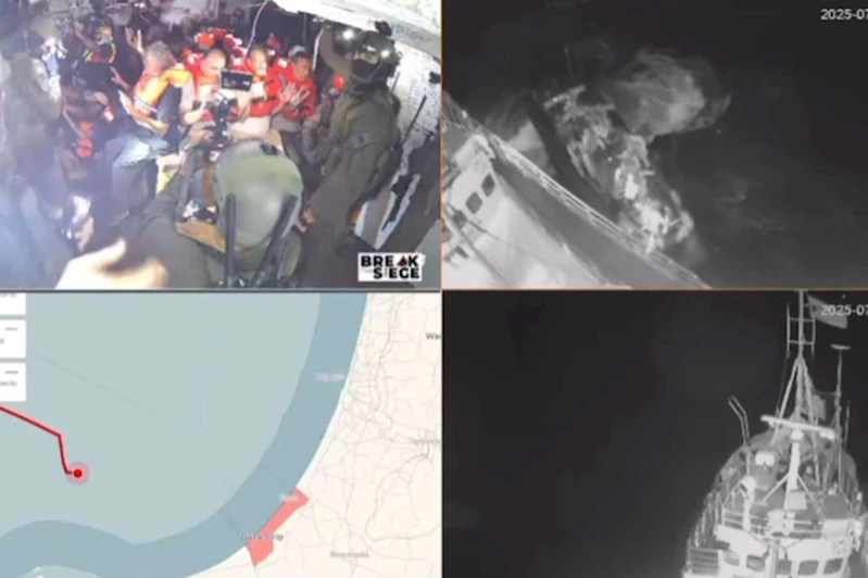 Siyonistlerin alıkoyduğu Hanzala gemisi Aşdod Limanı’na ulaştı