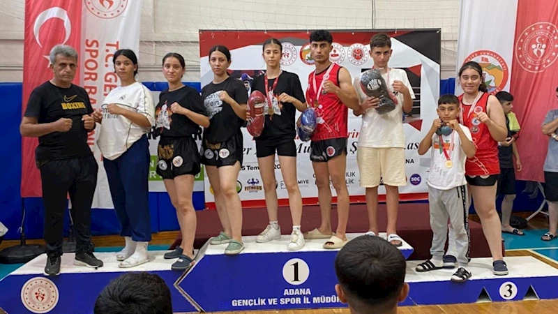 Muaythai Şampiyonasında Besnili sporculardan 3 altın, 3 gümüş, 1 bronz madalya 