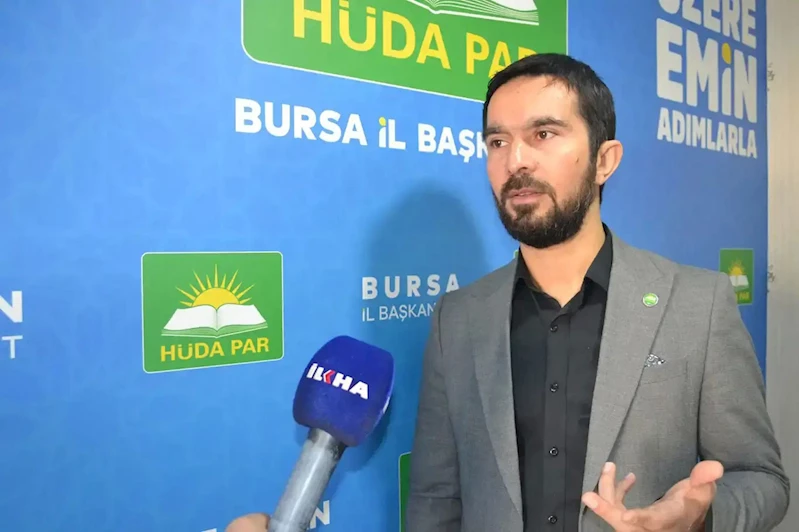 HÜDA PAR Bursa İl Başkanlığı’ndan 