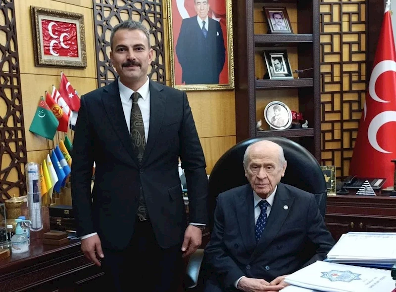 Başkan Önat, Bahçeli ile özel olarak görüştü  