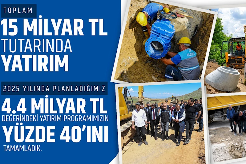 Büyükşehir Belediye Başkanı Er: Su artık stratejik bir güvenlik meselesidir