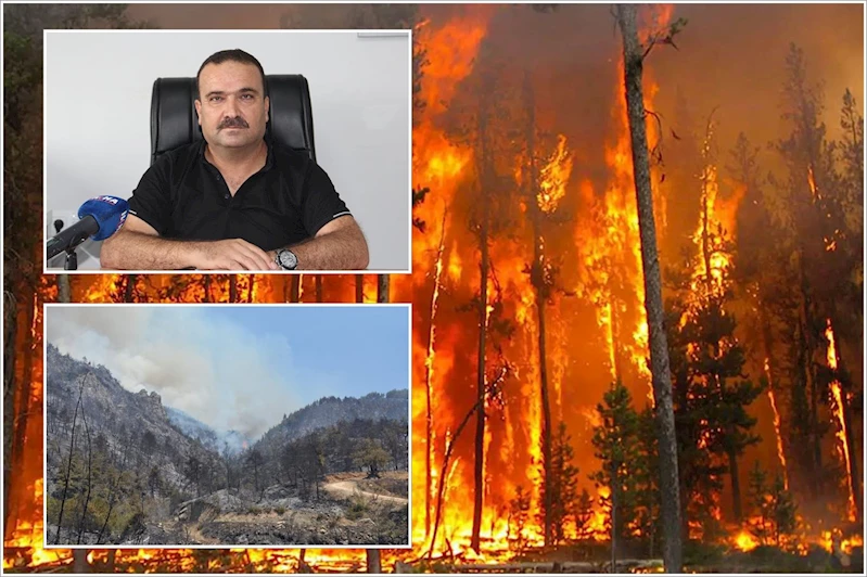 Batman İtfaiye Müdürü Altsoy: Ormanlarımızı kendi ellerimizle yakıyoruz