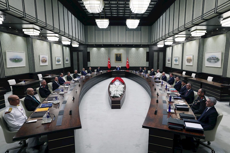 Milli Güvenlik Kurulu toplantısı sona erdi