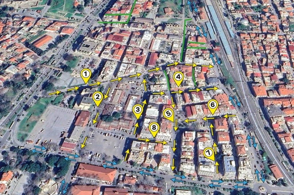 Efes Selçuk’ta yaya öncelikli ulaşım 18 Ağustos’ta başlıyor!