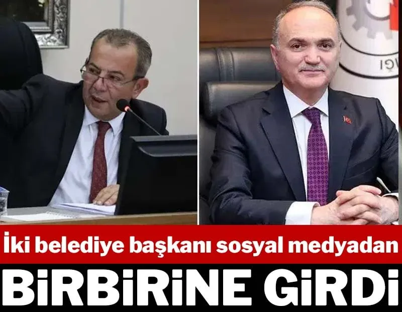 Bolu ve Düzce belediye başkanları sosyal medyadan birbirine girdi!