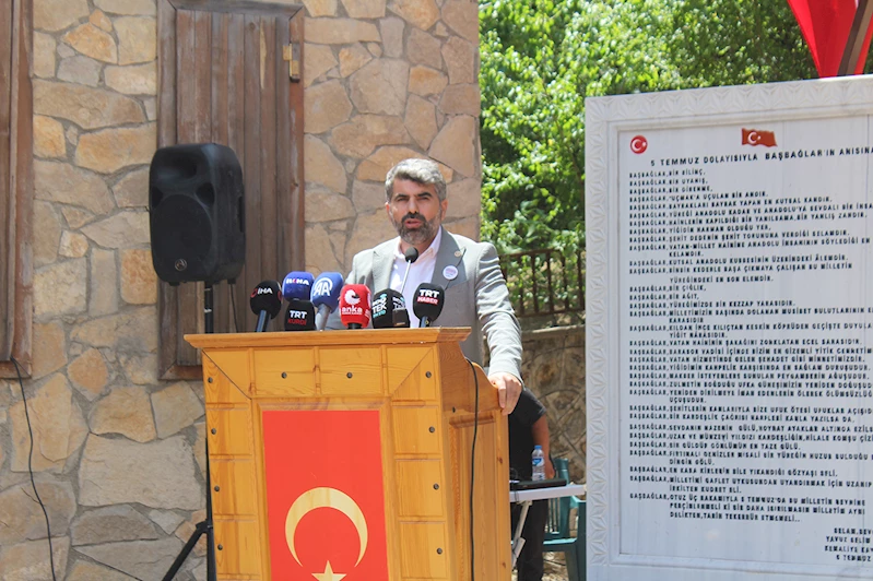 HÜDA PAR Milletvekili Dinç: Başbağlar şehitleri ümmetin onurudur, izzetidir