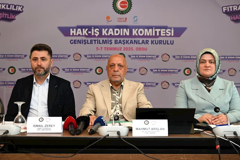 HAK-İŞ Genel Başkanı Arslan: Bir dizi eylem kararı aldık