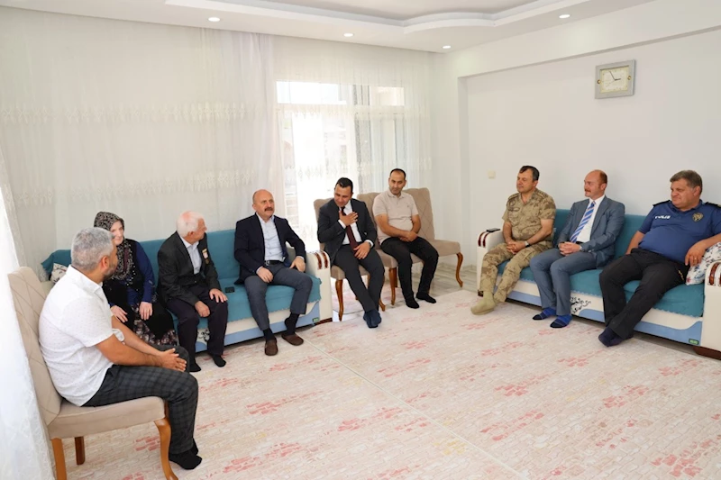 Vali Varol’dan Kıbrıs Gazisi Abdurrahman Boztepe’ye ziyaret 