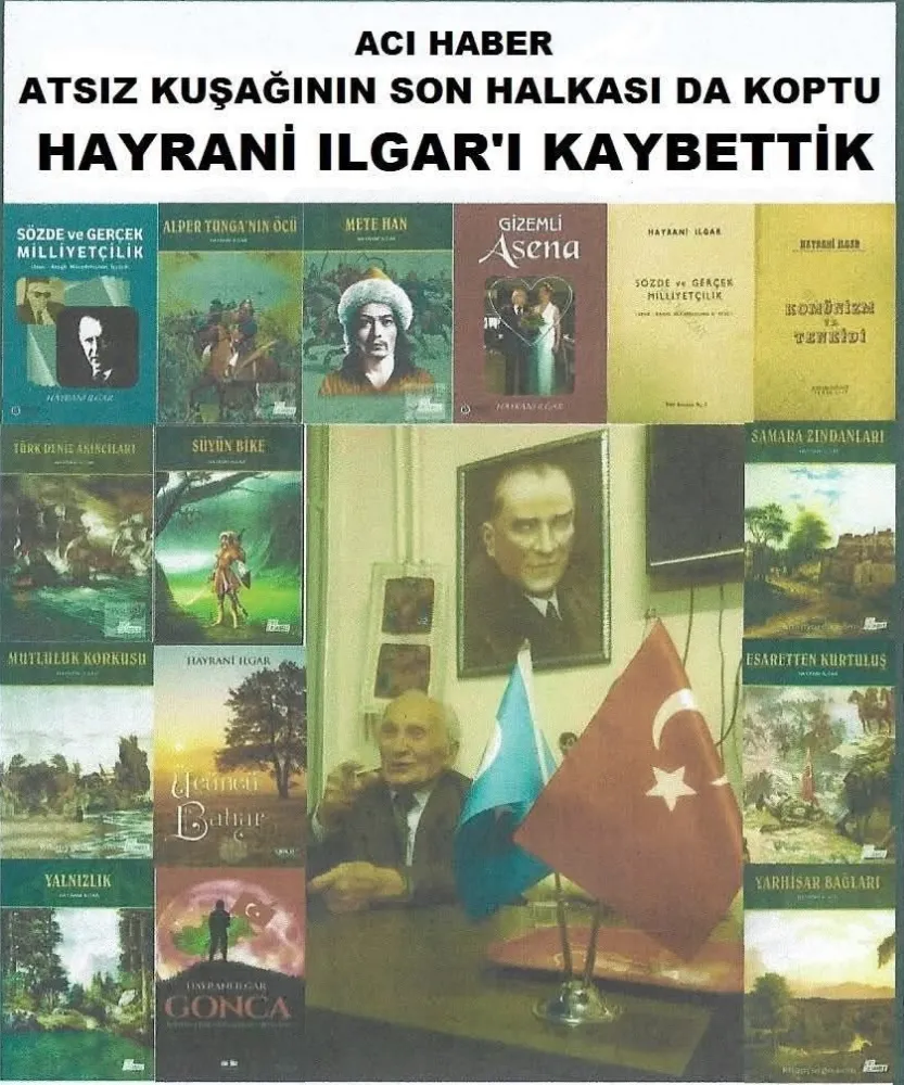 TÜRKÇÜ KALEM HAYRANİ İLGAR İZMİR’DE EBEDİYETE UĞURLANDI