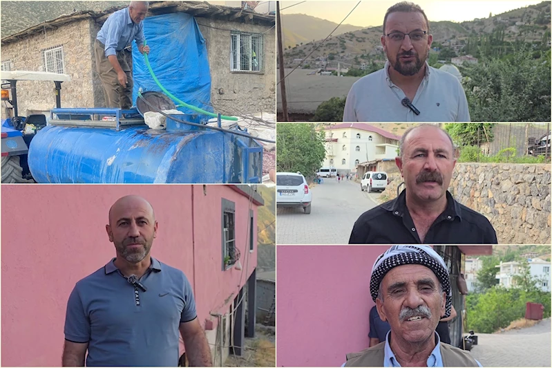 Şırnak’ın Uludere ilçesi Ortabağ köyü susuzlukla mücadele ediyor
