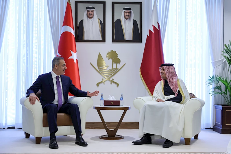 Dışişleri Bakanı Fidan, Al Sani ile görüştü