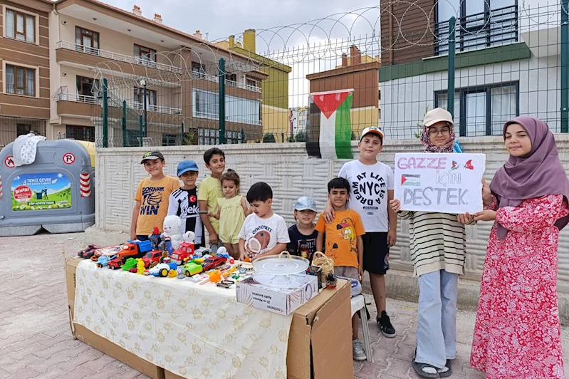 Konyalı miniklerden Gazze