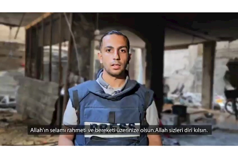 Gazzeli şehit gazeteci Enes el-Şerif  “Cesaret Ödülü”ne layık görülmüştü