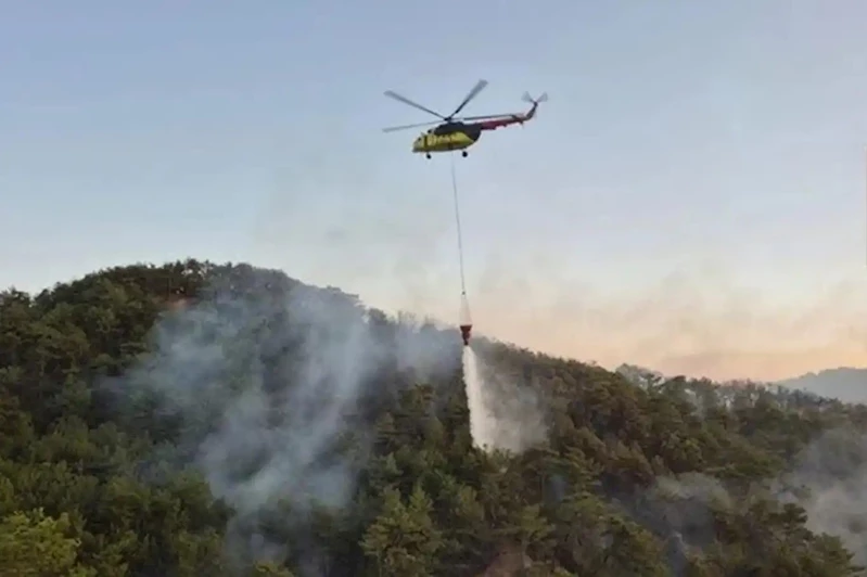 Sinop Durağan’daki orman yangını kontrol altına alındı